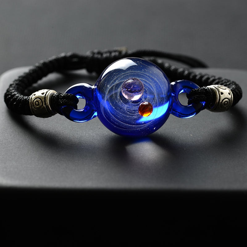 Unique Space Theme Beaded Bracelet