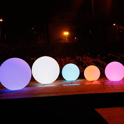 Wireless Outdoor Solar LED Globe Light