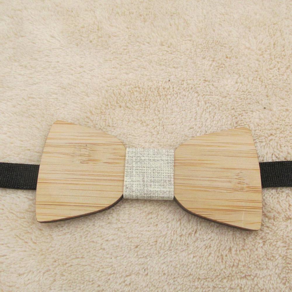 Unique Wooden Anchor Bow Tie