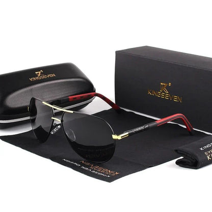 Trendy Men's Shades with UV Protection