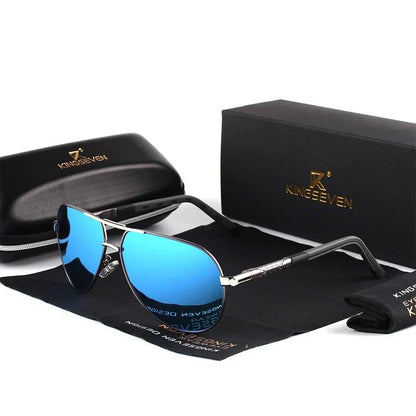 Trendy Men's Shades with UV Protection