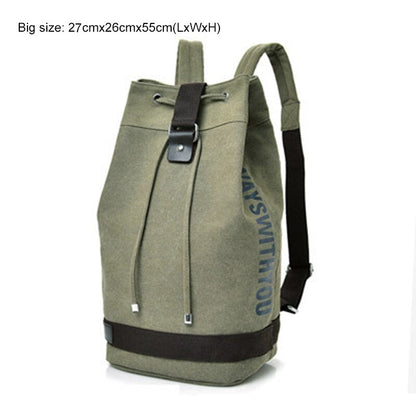 Travel Ready Canvas Hiking Backpack Bag