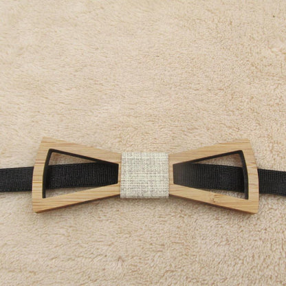 Unique Wooden Anchor Bow Tie