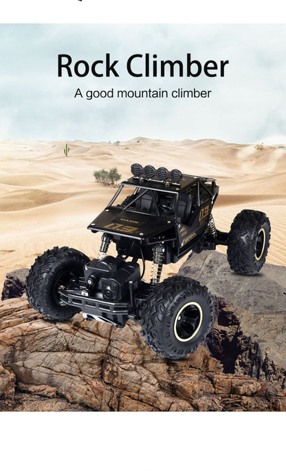 Tough Remote Control Monster Truck with Heavy Duty Suspension