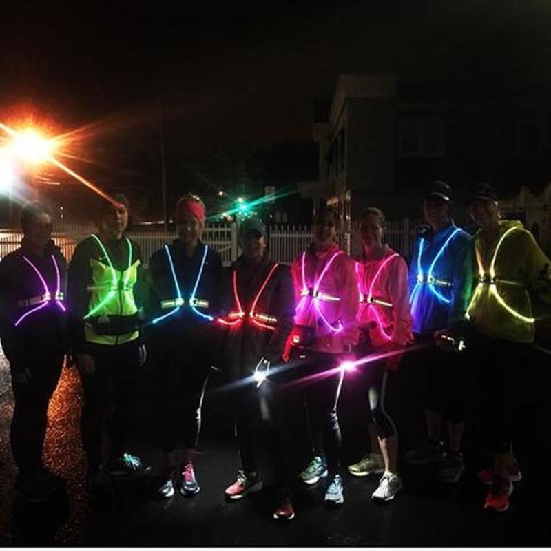 Visible Hi Vis Running Vest for Night Safety
