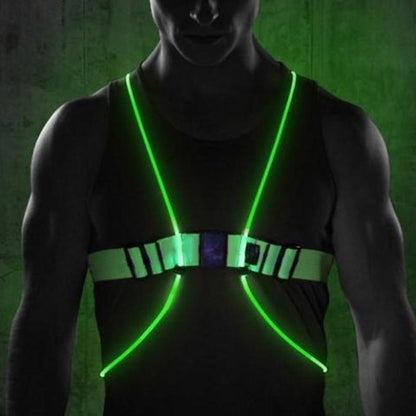 Visible Hi Vis Running Vest for Night Safety