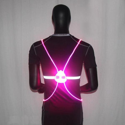 Visible Hi Vis Running Vest for Night Safety