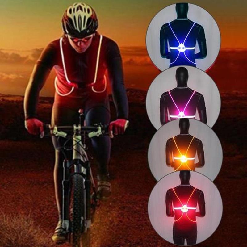 Visible Hi Vis Running Vest for Night Safety - Pexav