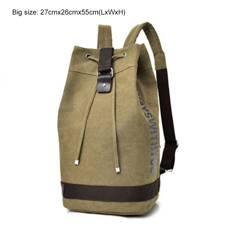 Travel Ready Canvas Hiking Backpack Bag