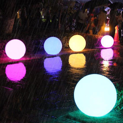 Wireless Outdoor Solar LED Globe Light