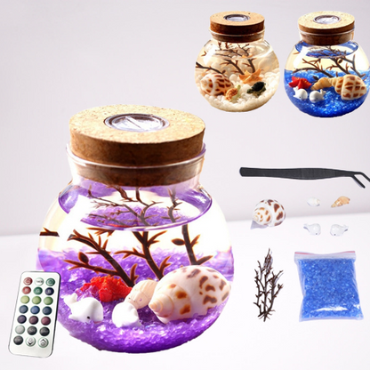 Colorful Ocean 3D LED Table Lamp - Pexav