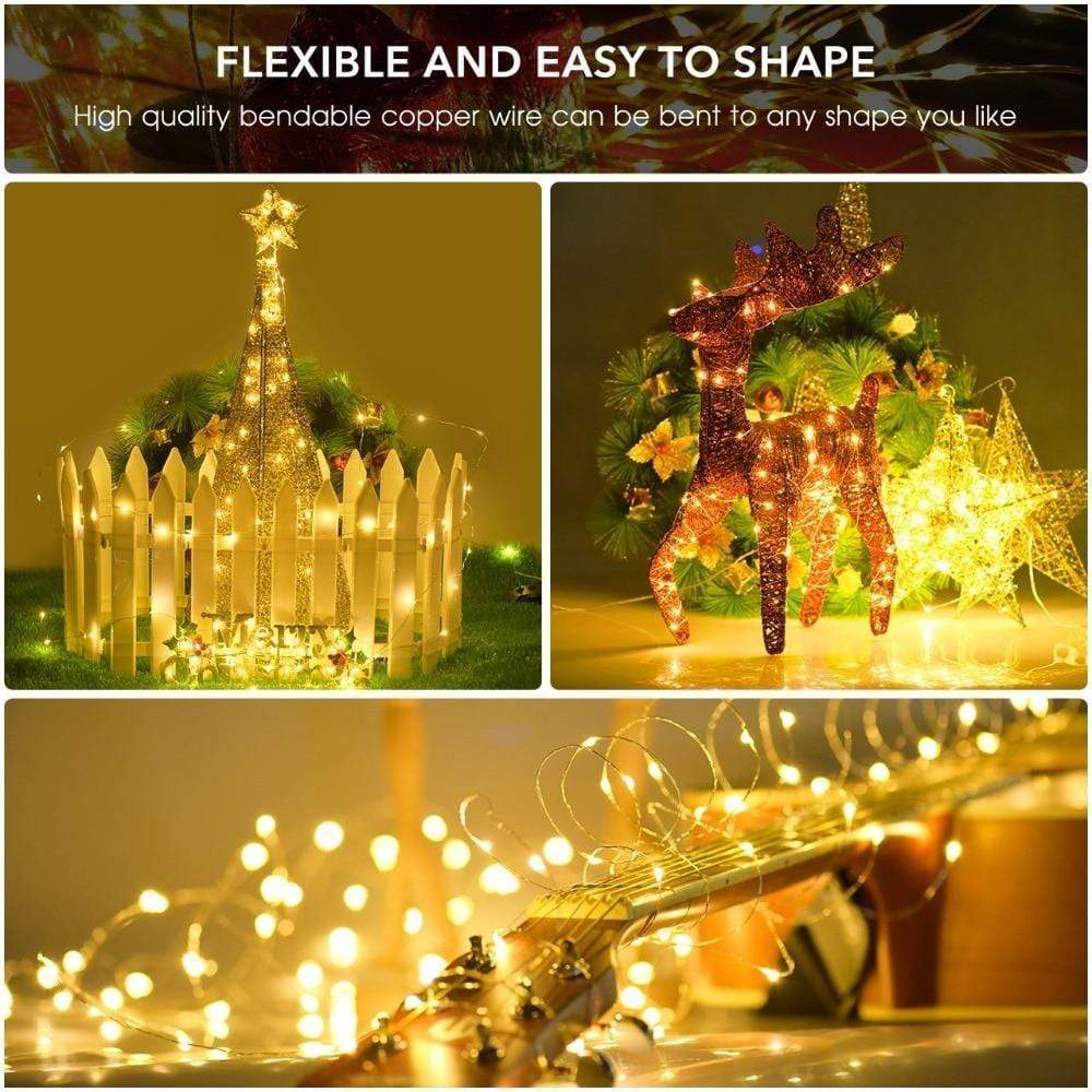 Bright Garden Solar String Lights Outdoor