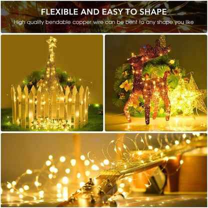 Bright Garden Solar String Lights Outdoor
