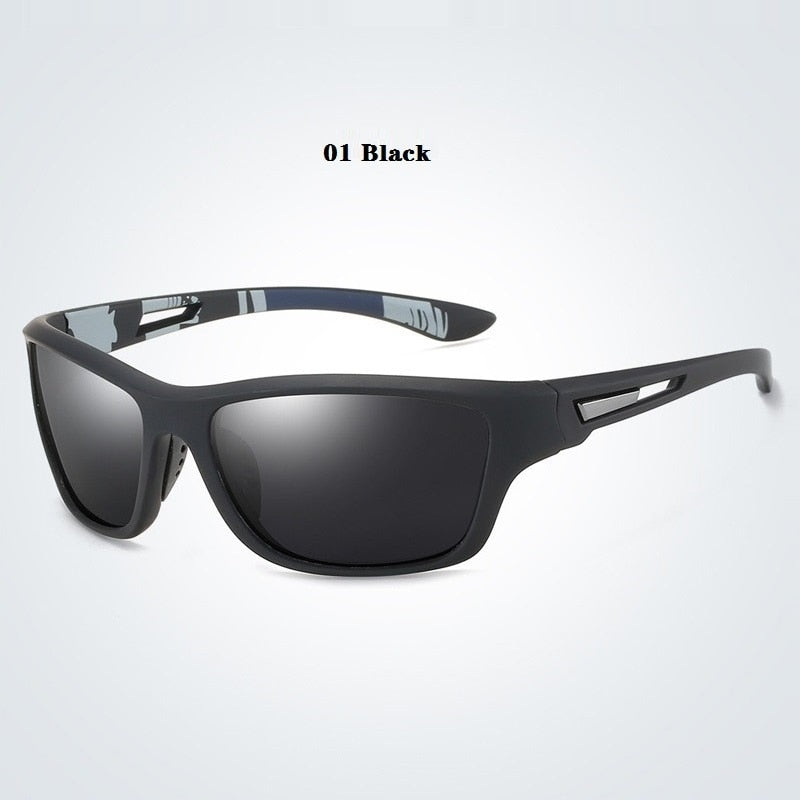 Trendy Mirrored UV Protection Sport Sunglasses