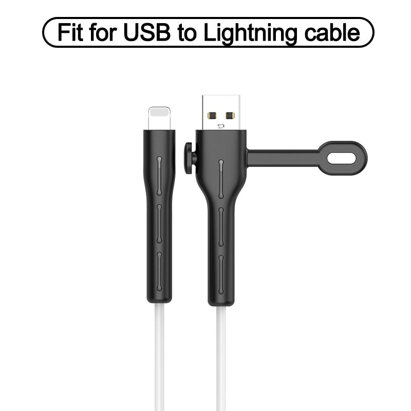 Flexible Cable Management Clip Protector