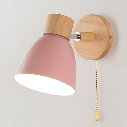 Traditional Nordic Pendant Lamp with Cord Pull