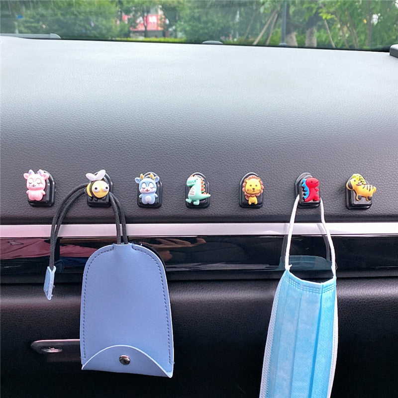 Compact Pet Car Organizer Hook Set - Pexav