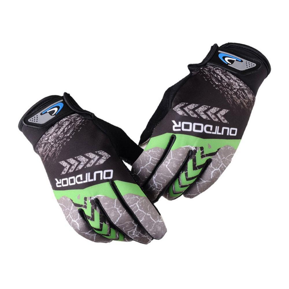 Waterproof Bike Gloves with Grip and Breathable Palm
