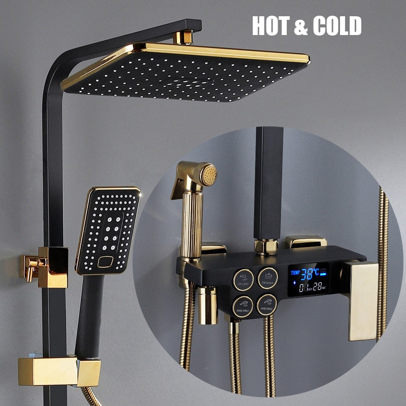 Luxury Touchless Automatic Bathroom Faucet