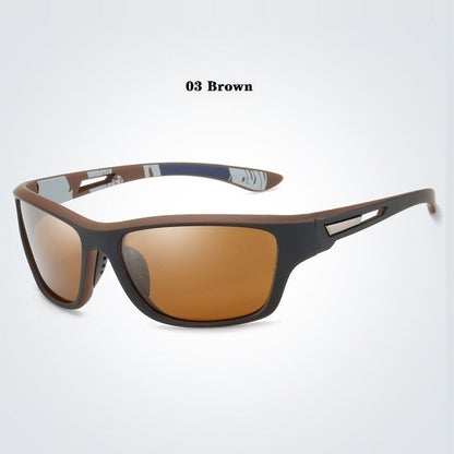 Trendy Mirrored UV Protection Sport Sunglasses