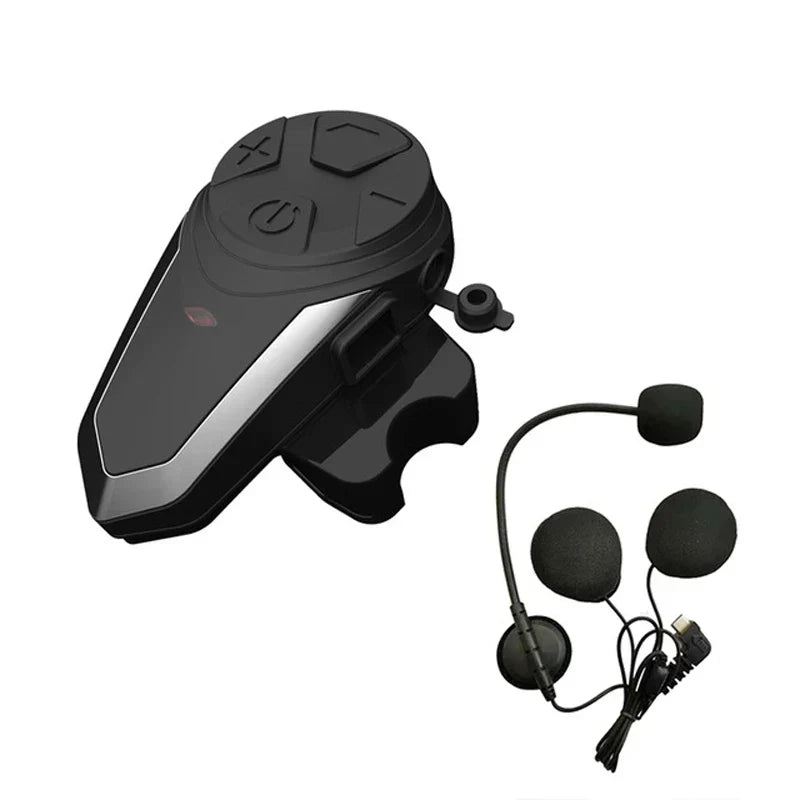 Wireless Motorcycle Helmet Headset with Bluetooth and Long Range