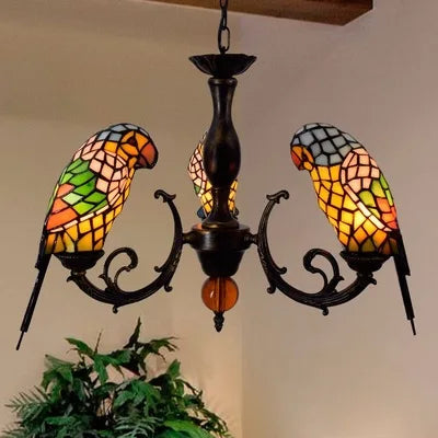 Vintage Bird Pendant Light Lamp