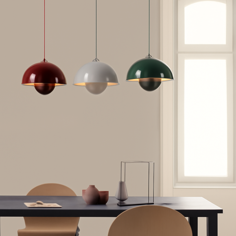 Nordic Semi Circle Hanging Light Modern Home Lamp