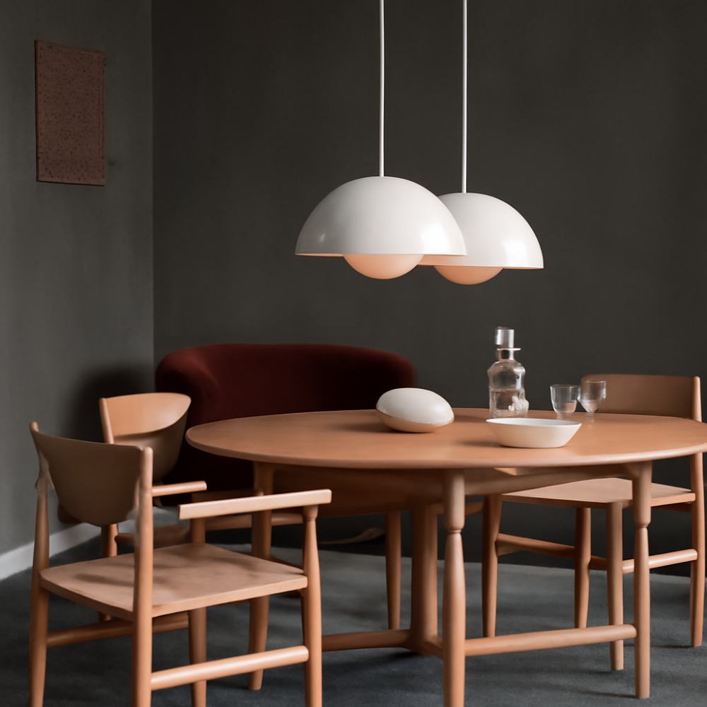 Nordic Semi Circle Hanging Light Modern Home Lamp