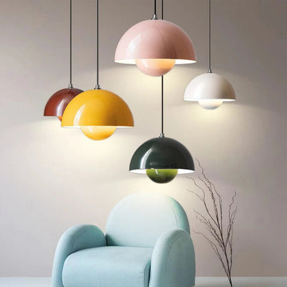 Nordic Semi Circle Hanging Light Modern Home Lamp