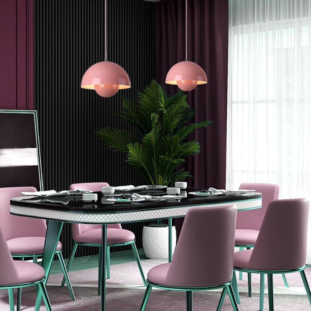 Nordic Semi Circle Hanging Light Modern Home Lamp