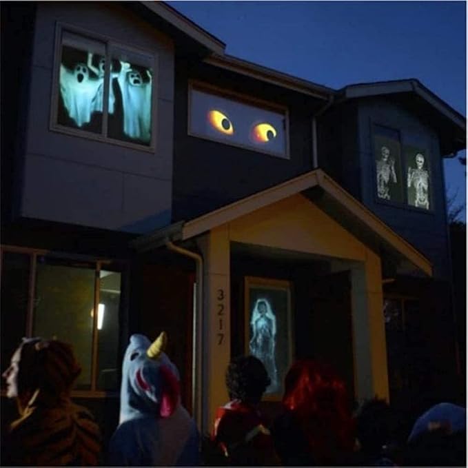 Halloween And Christmas Holographic Projection Light