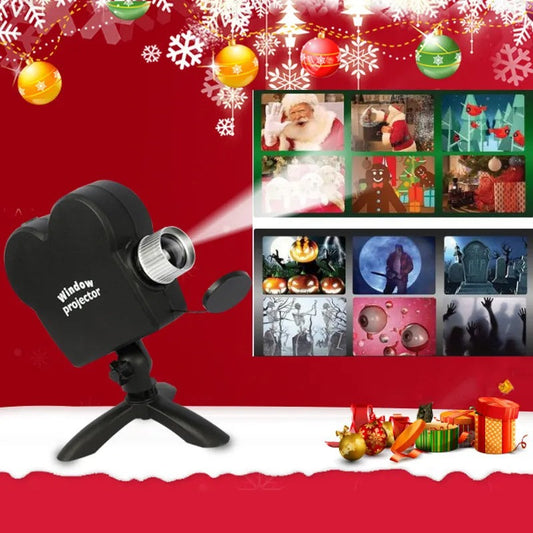 Colorful Holiday Laser Projection Lamp - Pexav