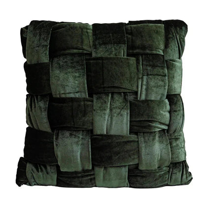 Hand-Knotted Silk Velvet Cushion Cover – Luxurious Softness in Elegant Colors for Sofas and Armchairs 3