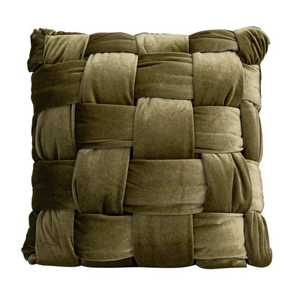 Hand-Knotted Silk Velvet Cushion Cover – Luxurious Softness in Elegant Colors for Sofas and Armchairs 6
