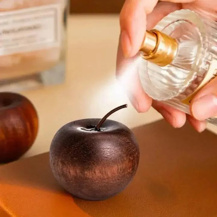 Handcrafted Apple Aroma Diffuser – Natural Wood Aromatherapy Diffuser for Essential Oils and Home Fragrance 2