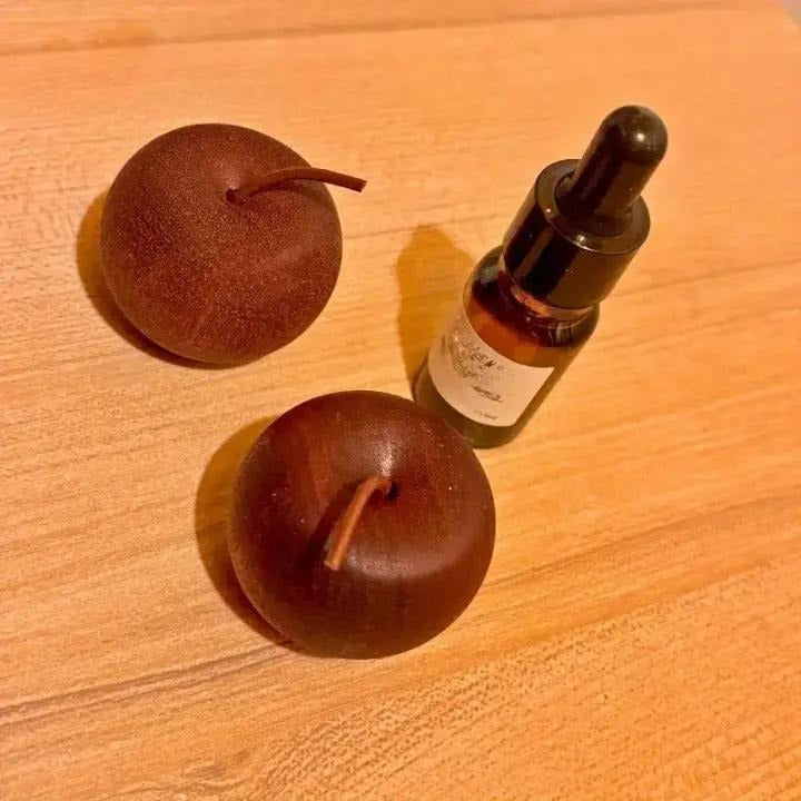 Handcrafted Apple Aroma Diffuser – Natural Wood Aromatherapy Diffuser for Essential Oils and Home Fragrance 4