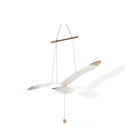 Beachy Wood Seagull Home Decor - Pexav