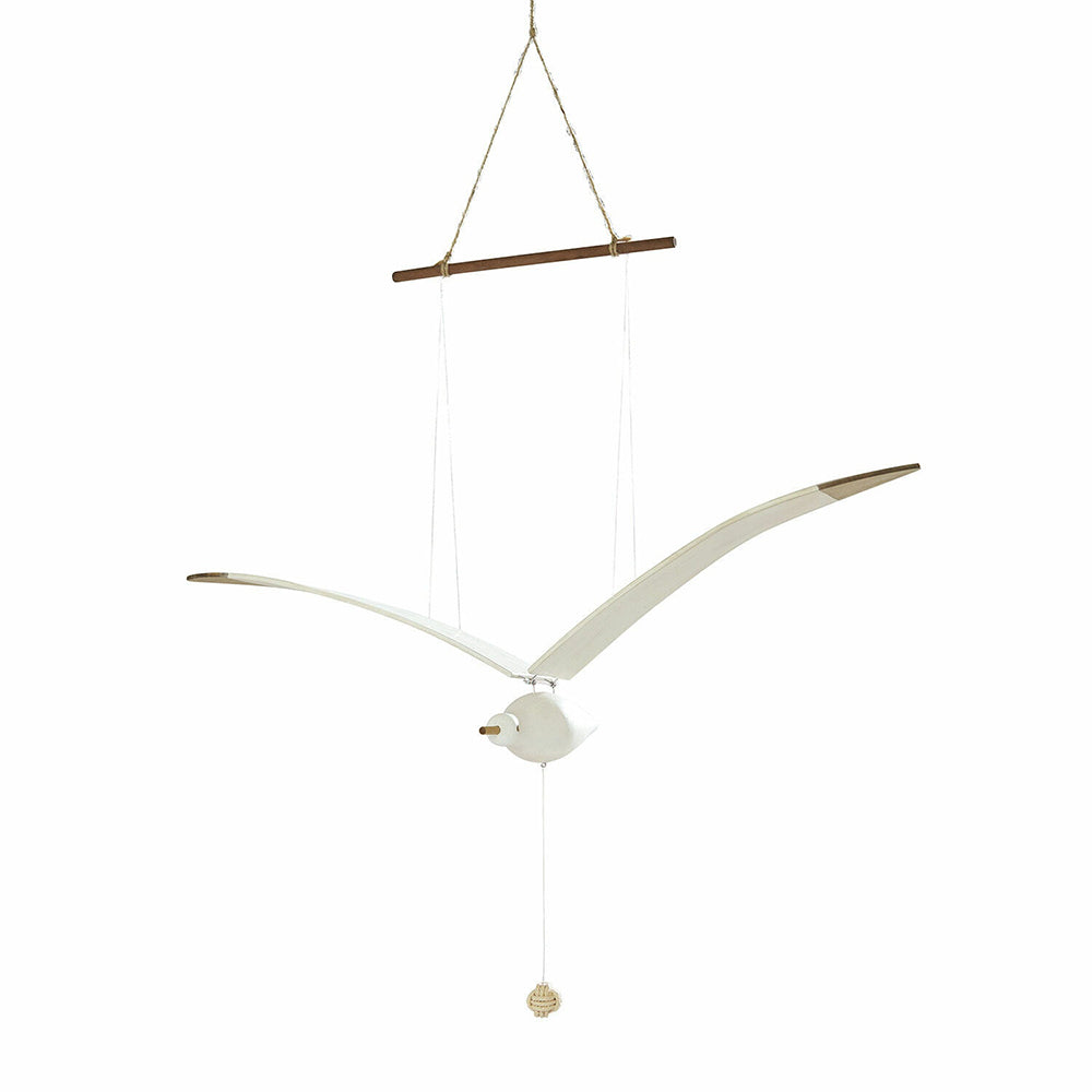Beachy Wood Seagull Home Decor
