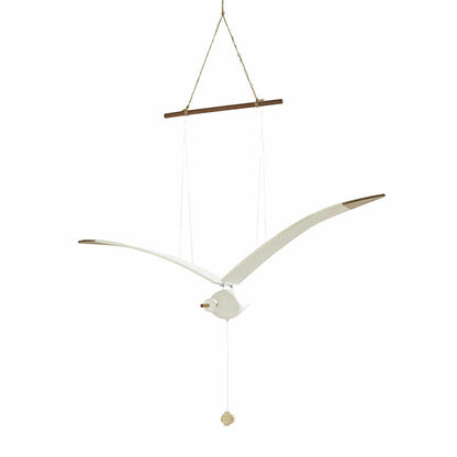 Beachy Wood Seagull Home Decor