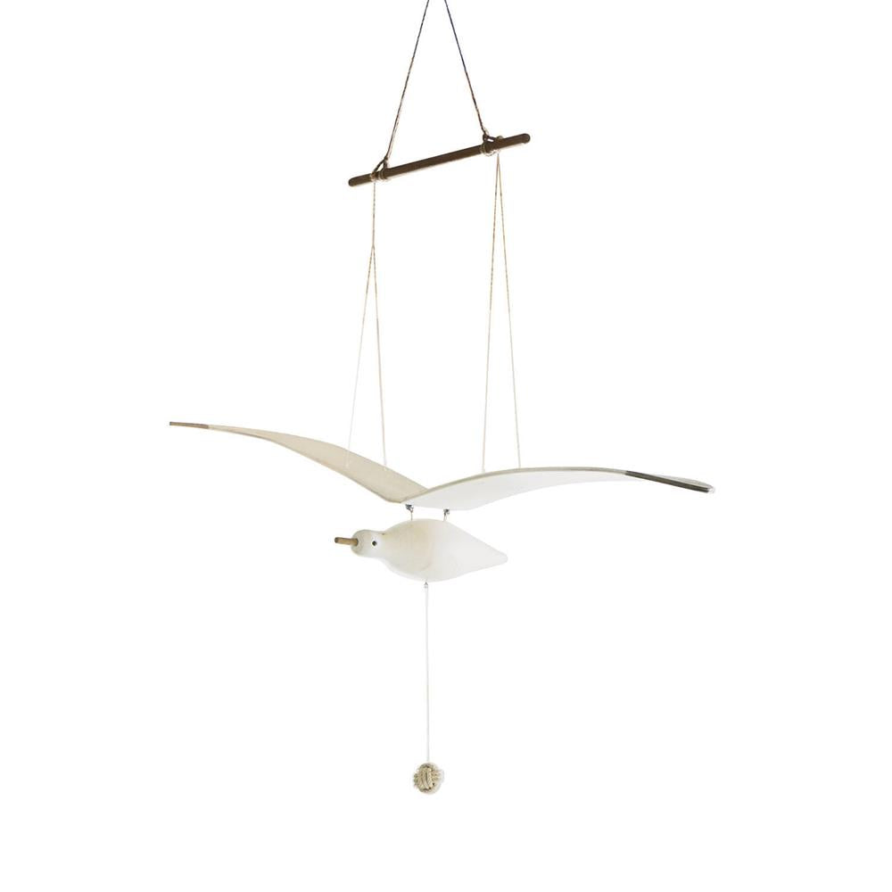 Beachy Wood Seagull Home Decor