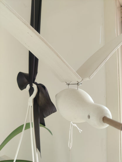 Beachy Wood Seagull Home Decor