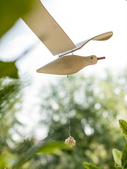 Beachy Wood Seagull Home Decor