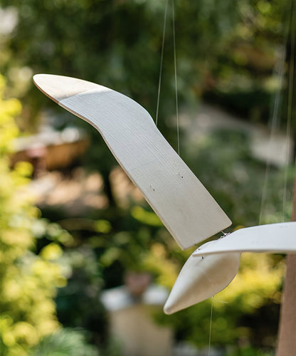 Beachy Wood Seagull Home Decor