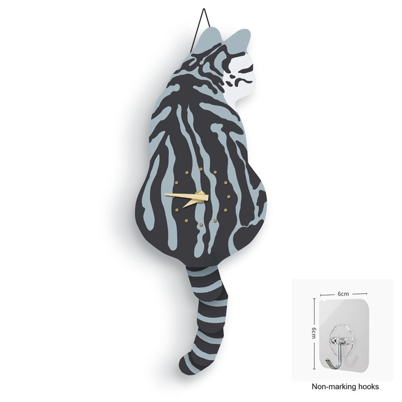 Fun Feline Home Clock