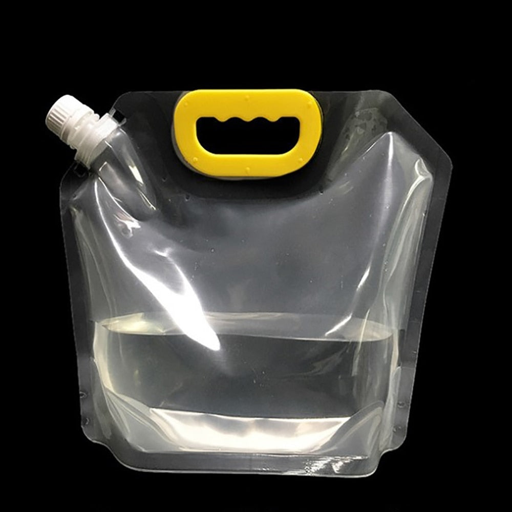 Clear Refillable Liquid Storage Pouch