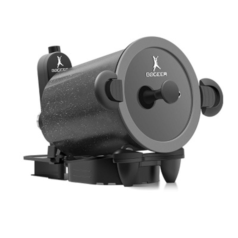 Rotating Outdoor BBQ Grill with 360 Degree Turntable