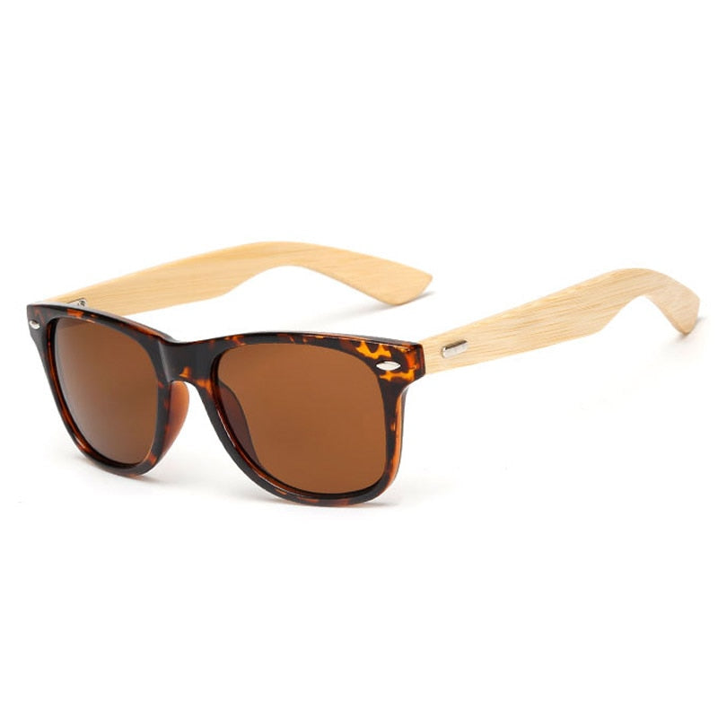 Vintage Wooden Polarized Shades