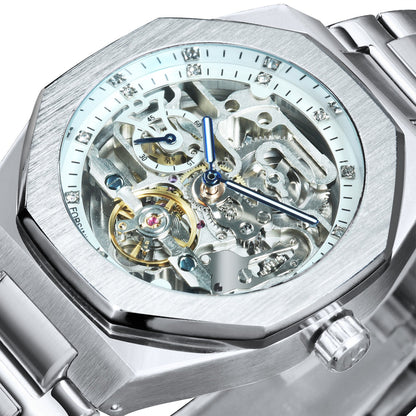 Stylish Skeleton Automatic Men's Watch