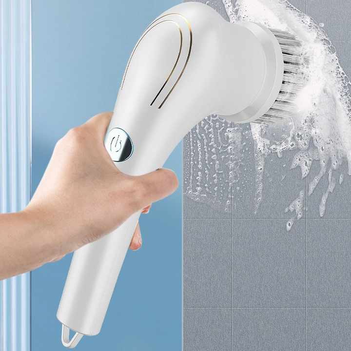 Fast Spin Brush Cleaner for Bathroom and Kitchen - Pexav