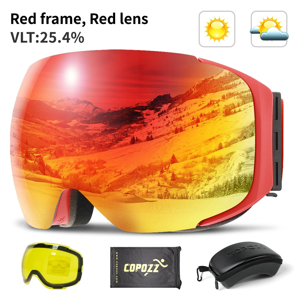 Clear Lens Waterproof Ski Snow Goggles